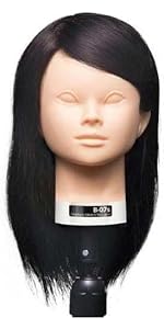 Amazon.co.jp: B-07s カットウイッグ(台座付) (メイク無しタイプ・人毛